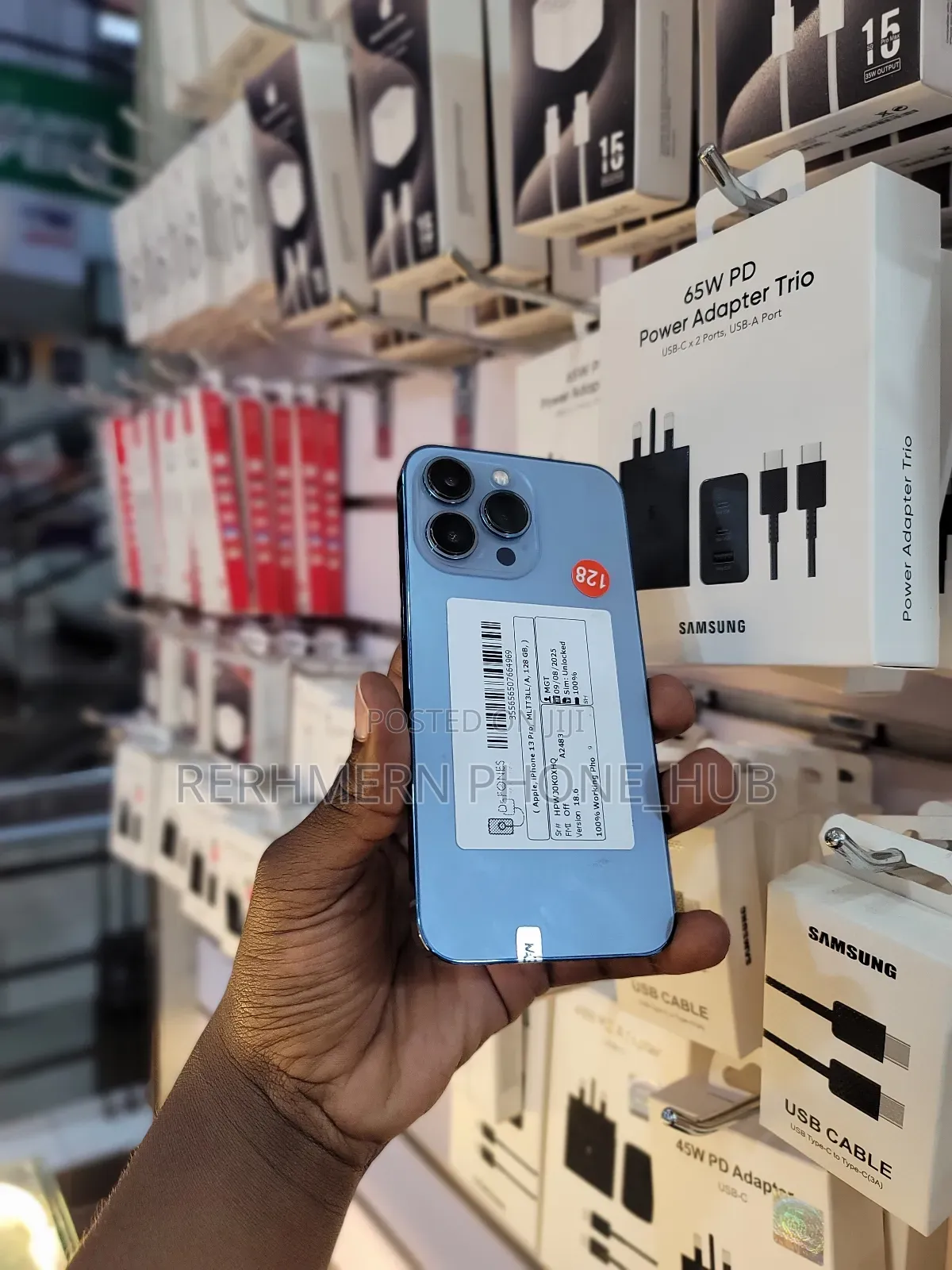 New Apple iPhone 13 Pro 128 GB Blue