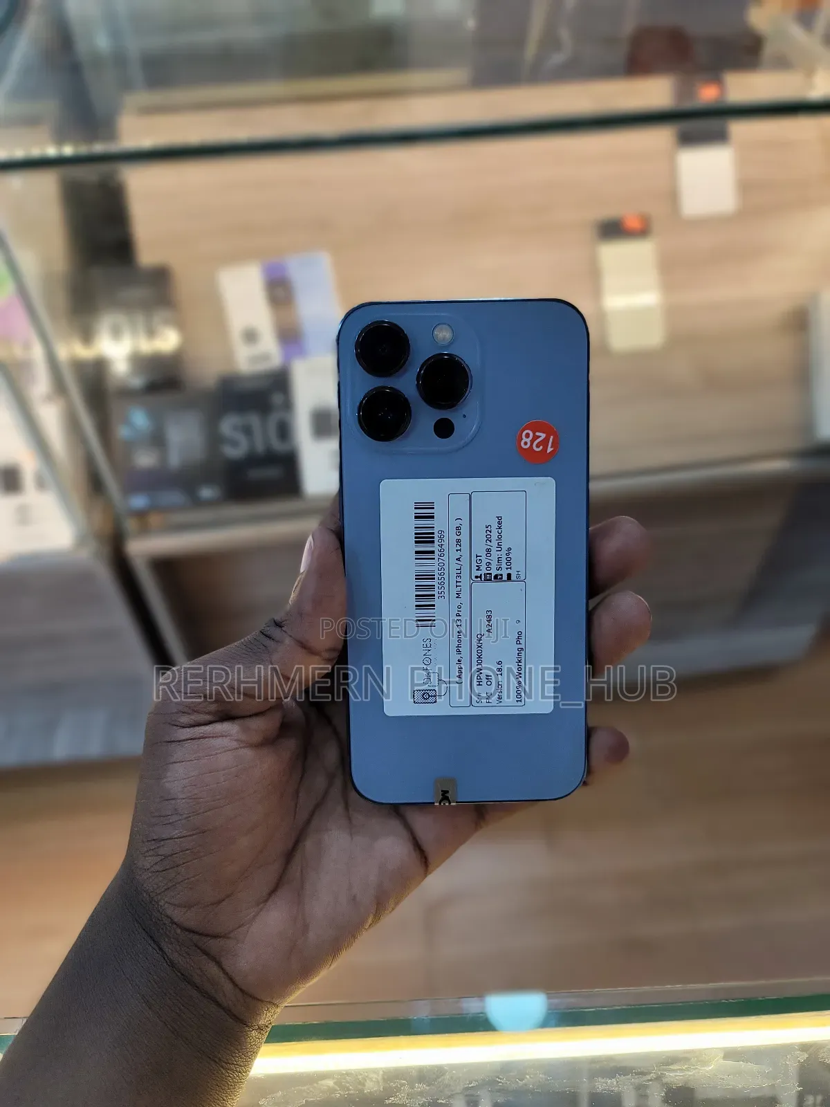 New Apple iPhone 13 Pro 128 GB Blue