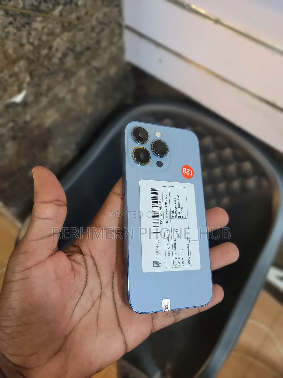 New Apple iPhone 13 Pro 128 GB Blue