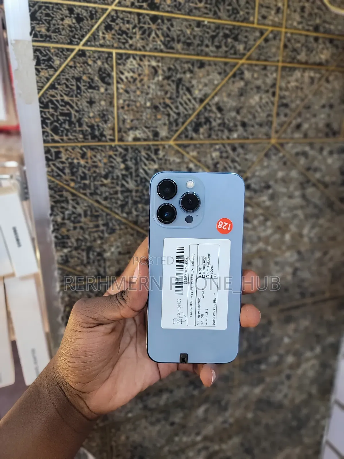 New Apple iPhone 13 Pro 128 GB Blue