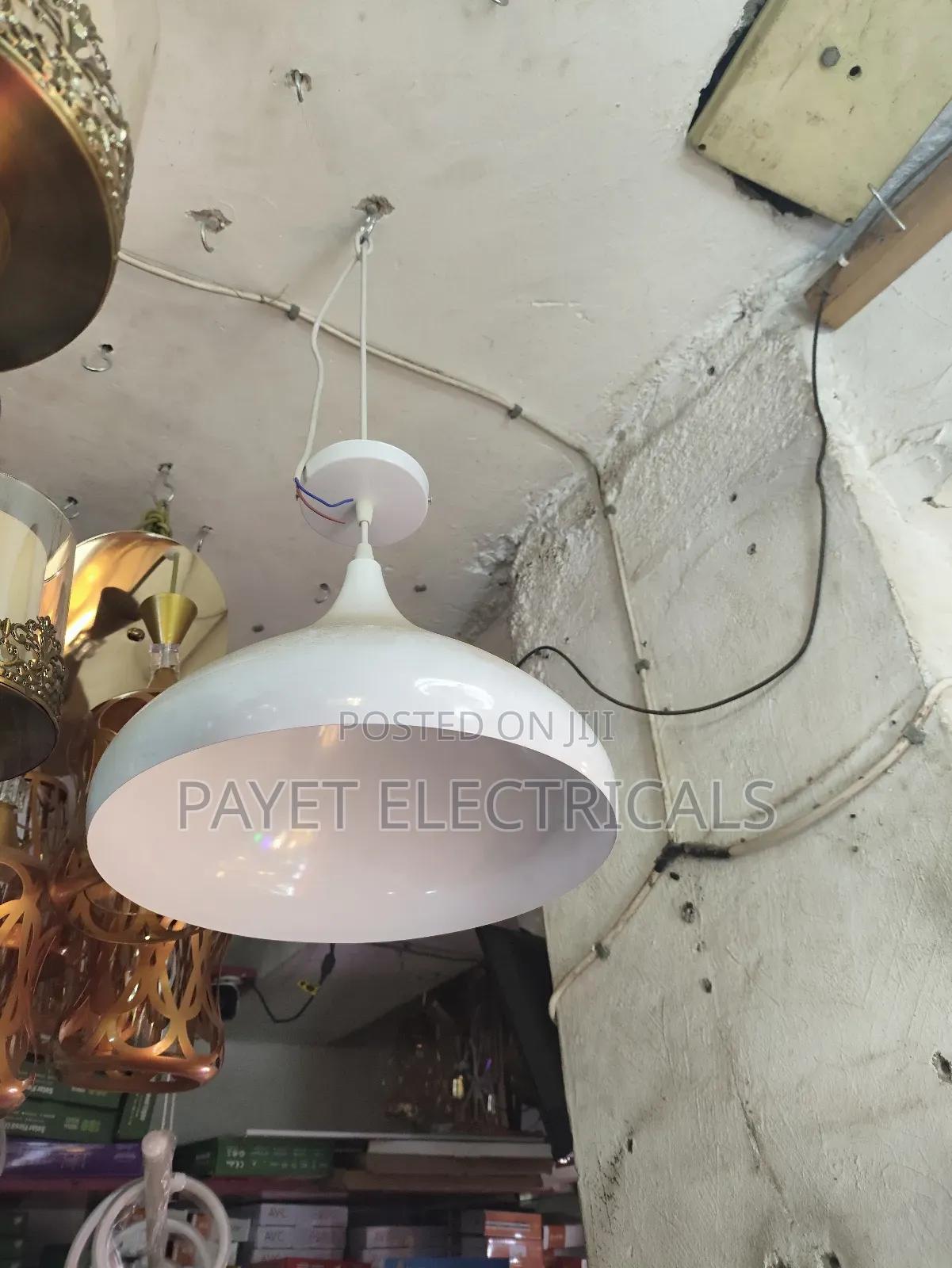 Vintage White Lamp Shade
