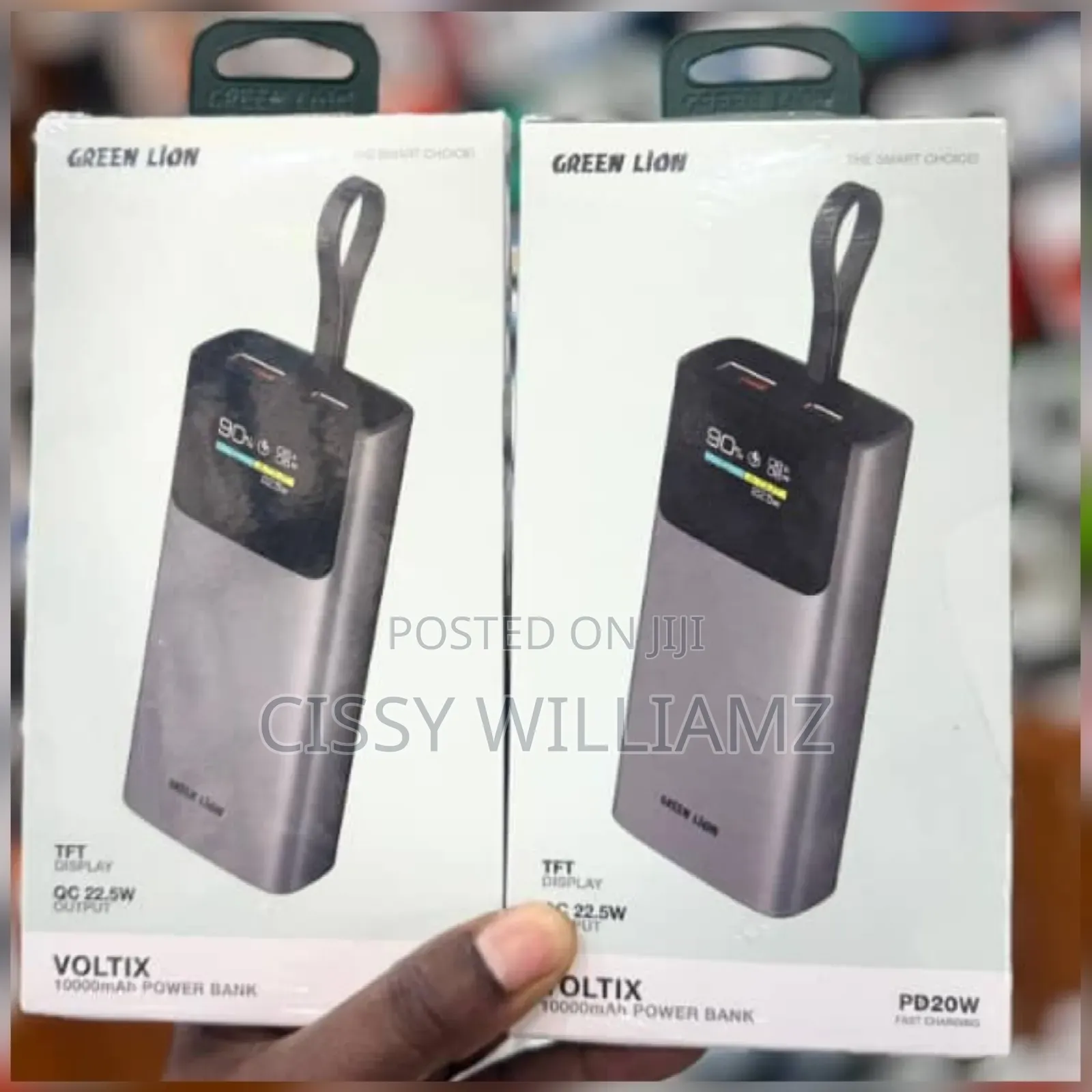 Green Lion Voltix 10000mah Power Bank