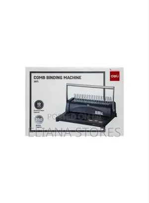 Comb Binding Machine