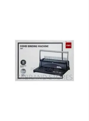 Comb Binding Machine