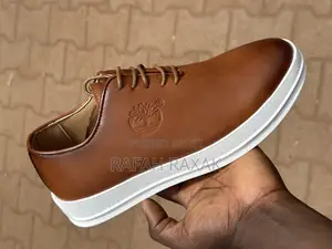 Men’S Classic Brown/White Smart Casual Timberland Sneakers