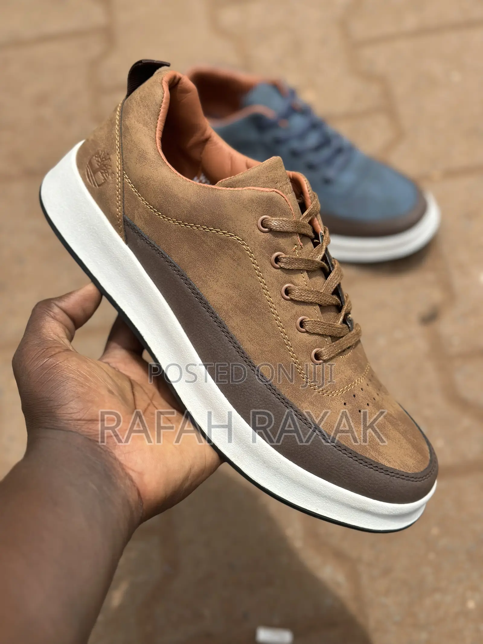 Original Men’S Classic Brown/White Timberland Casual Low Top Shoe