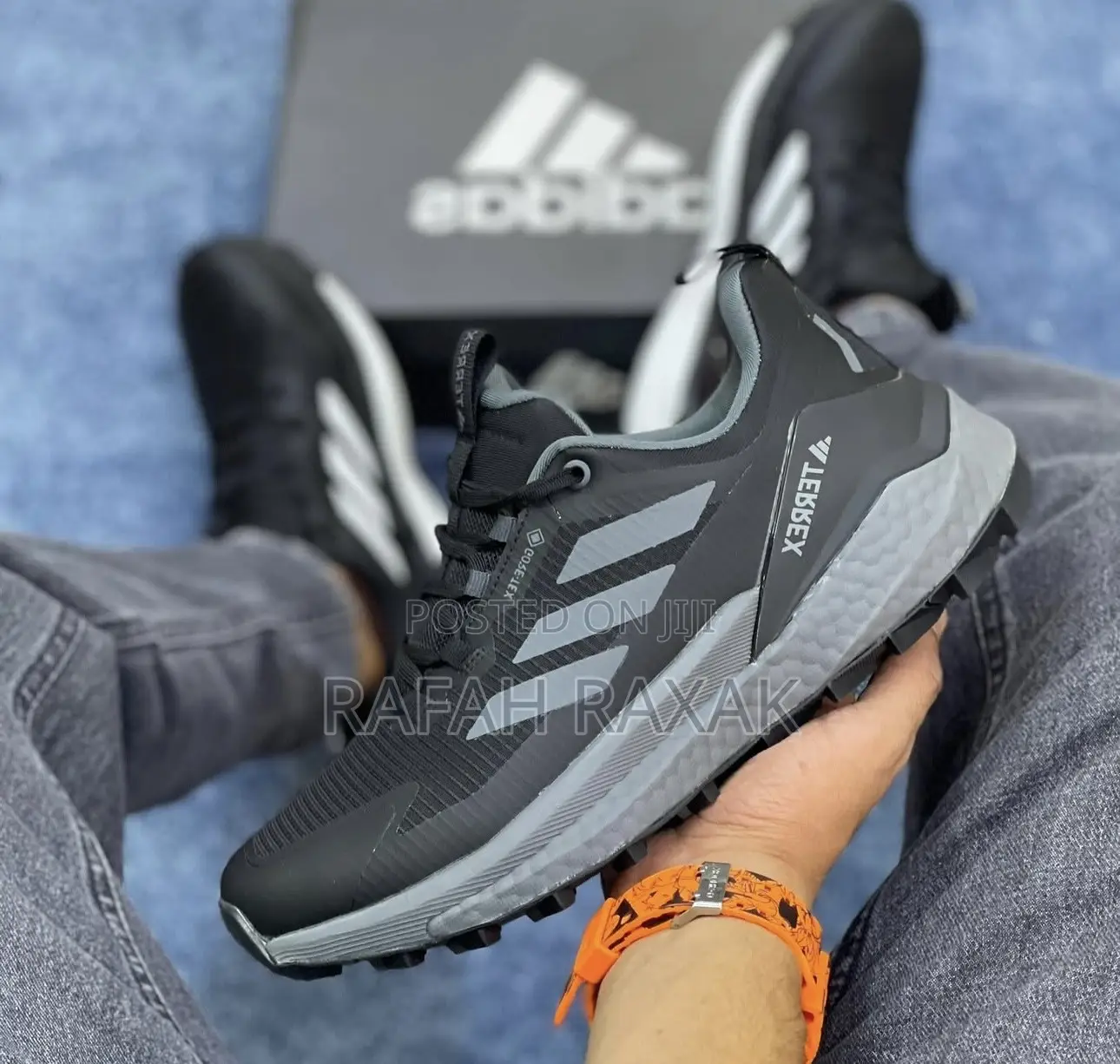 Men’S Adidas Terrex Free Hiker 2.0 Gore-tex Hiking Sneakers