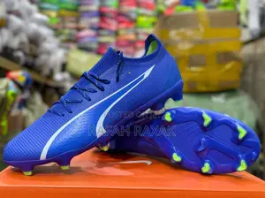 Original Men’S Blue Puma Future Ultra Ultimate Fg/Ag Football Boots