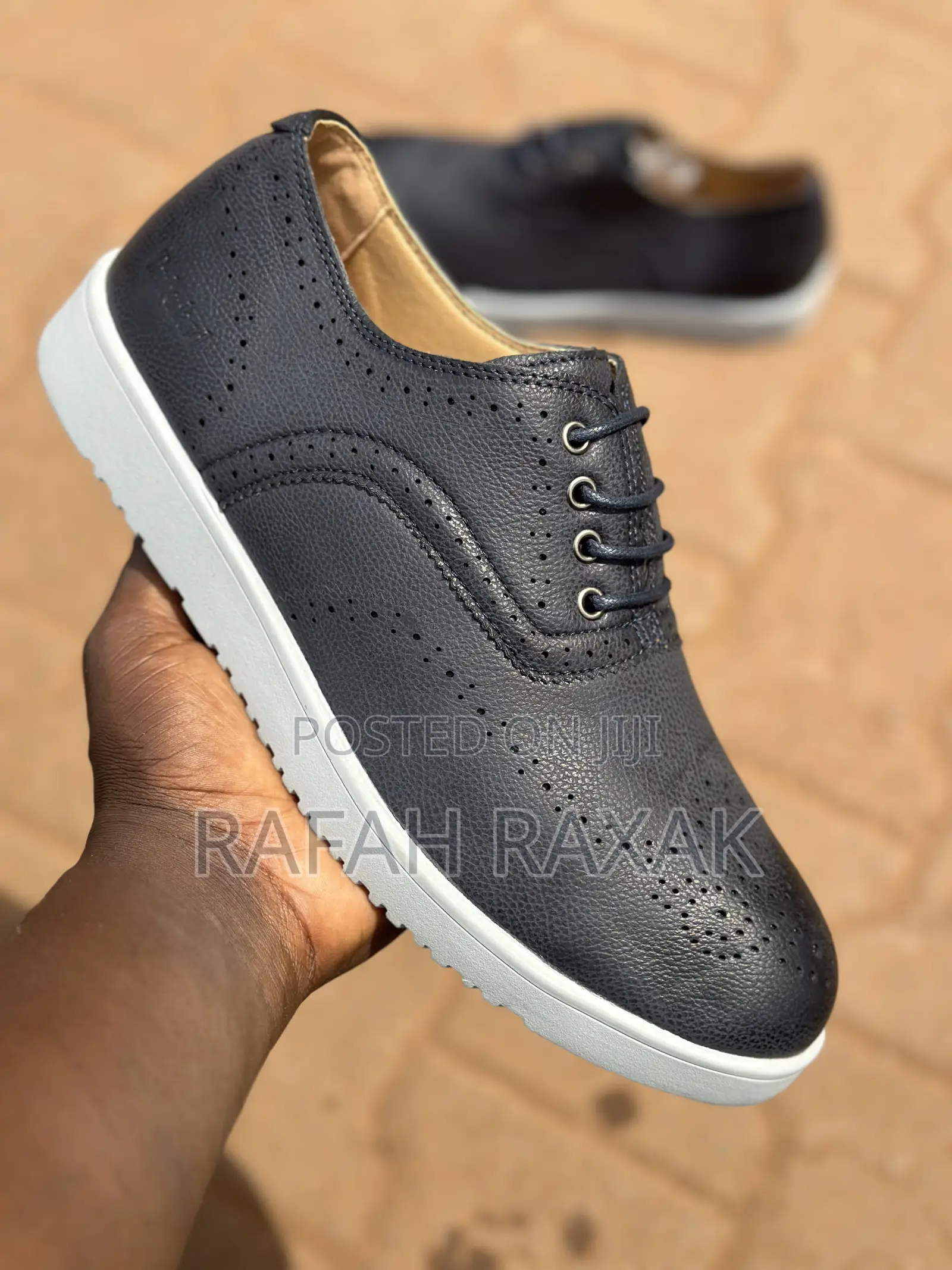 Original Navy Blue Timberland Smart Casual Oxford Shoes