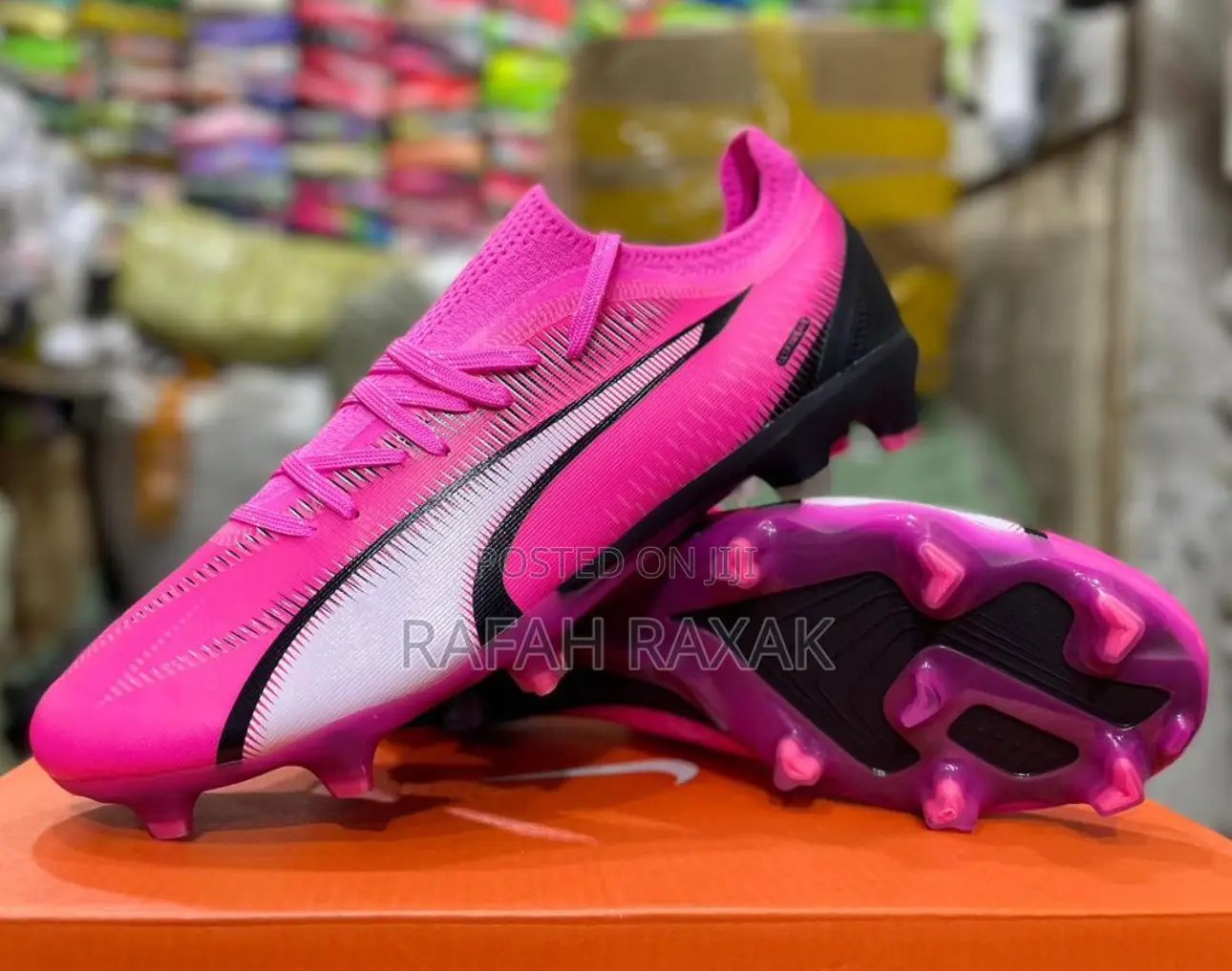 Men’S Puma Future Ultra Ultimate Fg/Ag Pink Football Boots