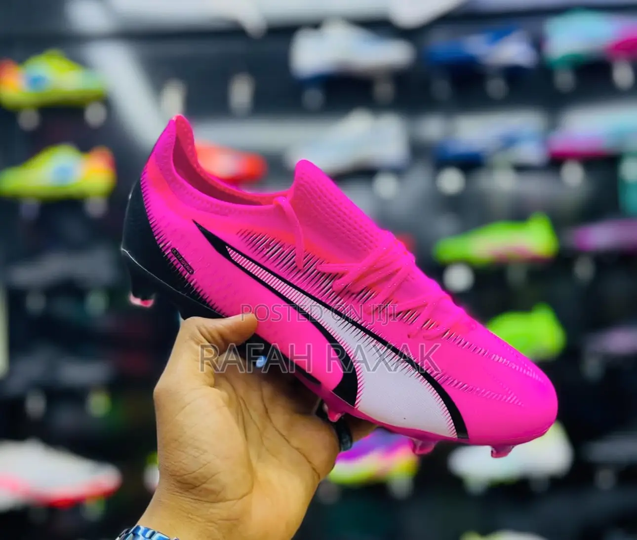 Original Men’S Pink Puma Future Ultra Ultimate Fg Football Boots