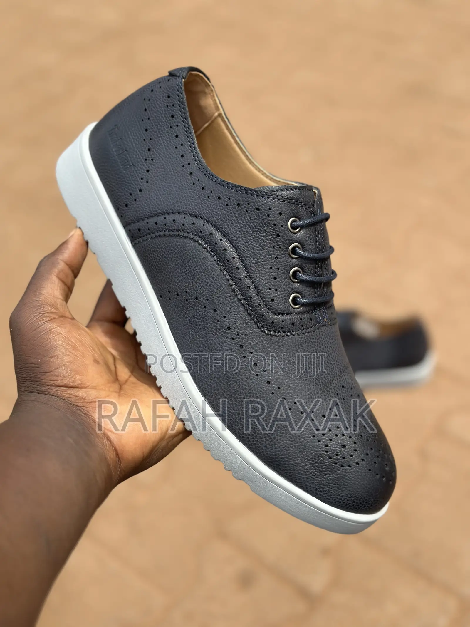 Men’S Navy Blue/White Timberland Smart Casual Oxford Shoes