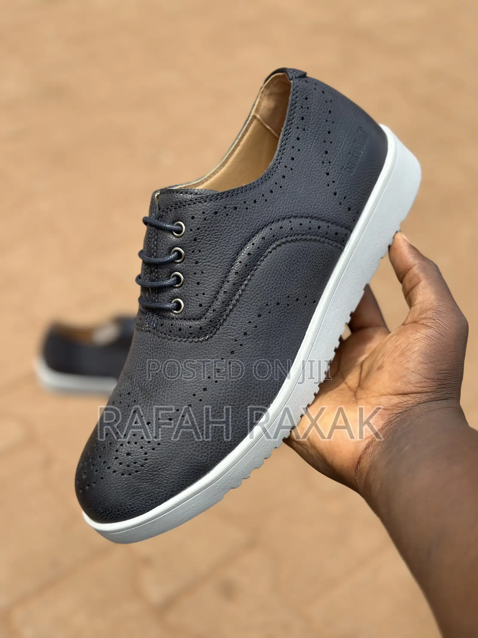 Men’S Navy Blue/White Timberland Smart Casual Oxford Shoes