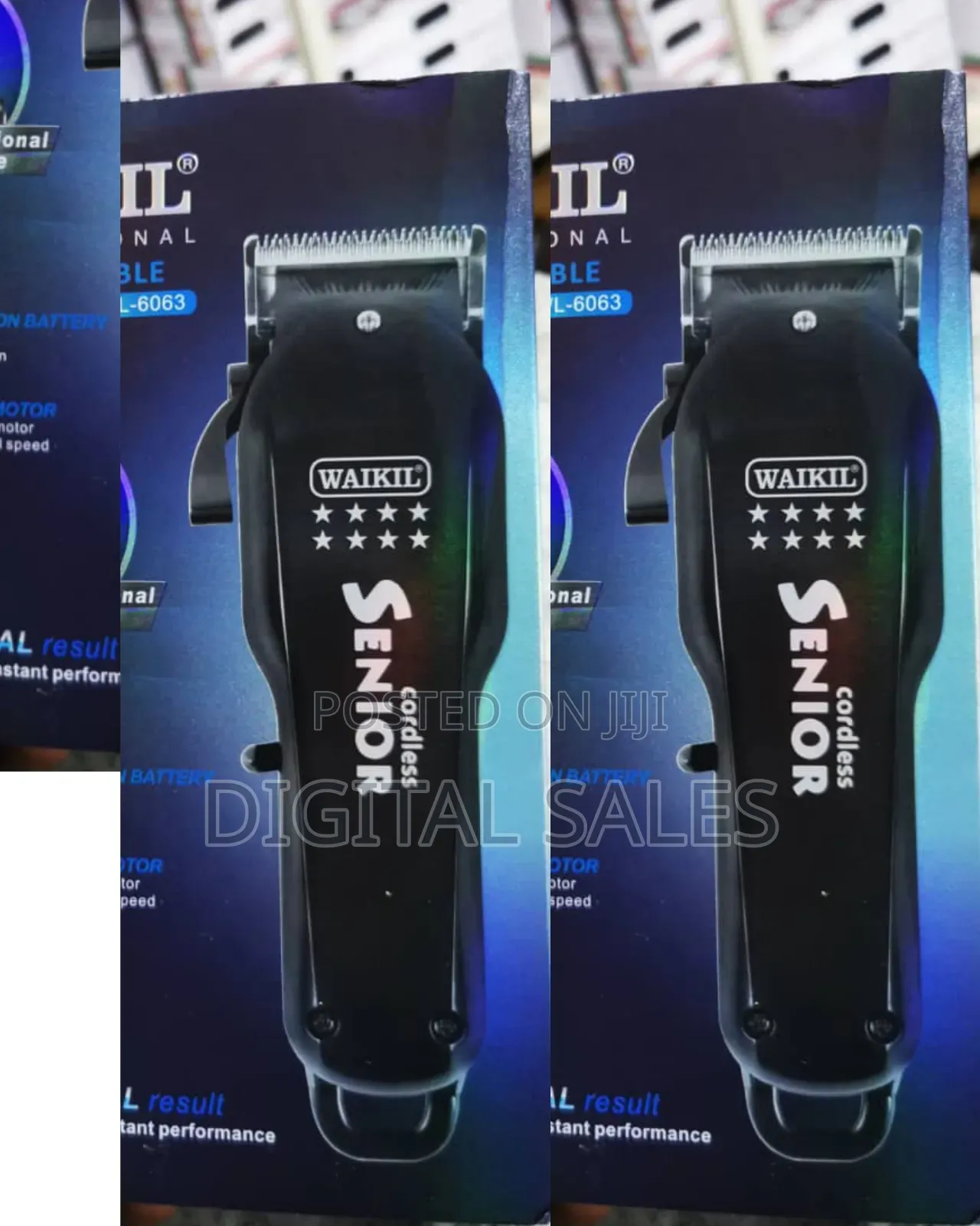 Waikil Professional Rechargeable Cordless Hair Clipper