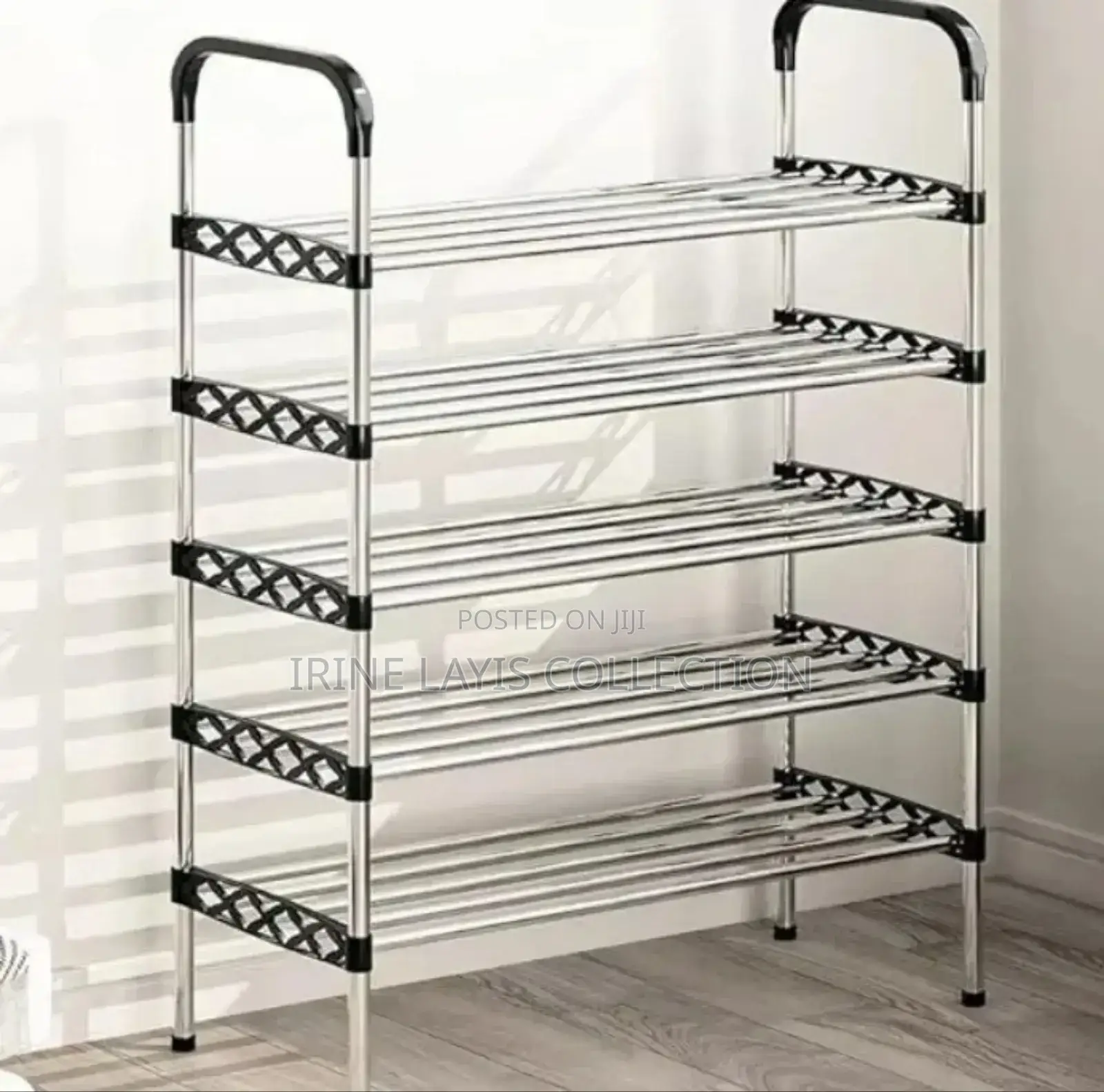 Strong 5 Layered Shoe Rack for 15 Pairs of Shoes