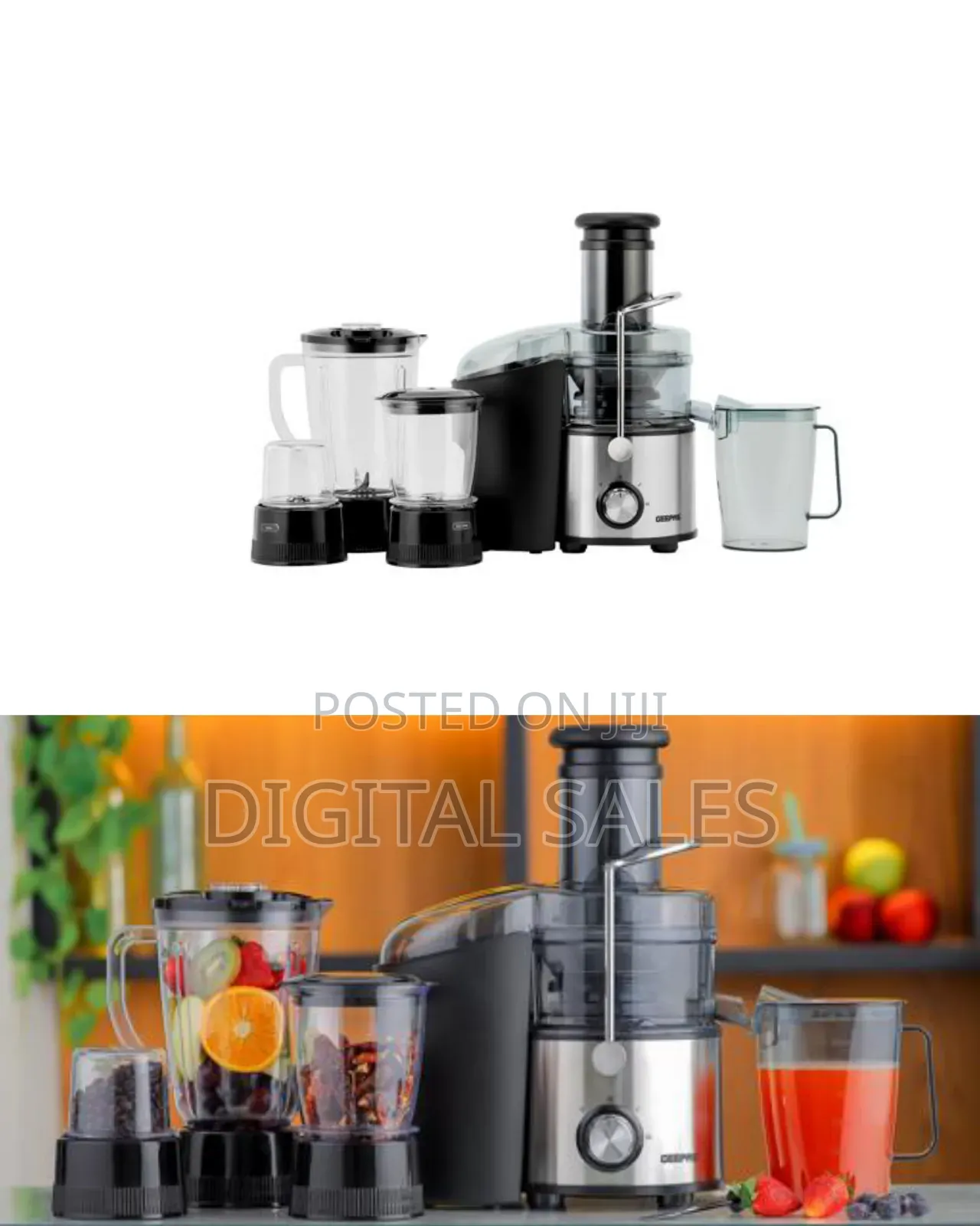 Geepas Juicers and Blender GSB 44016 800w