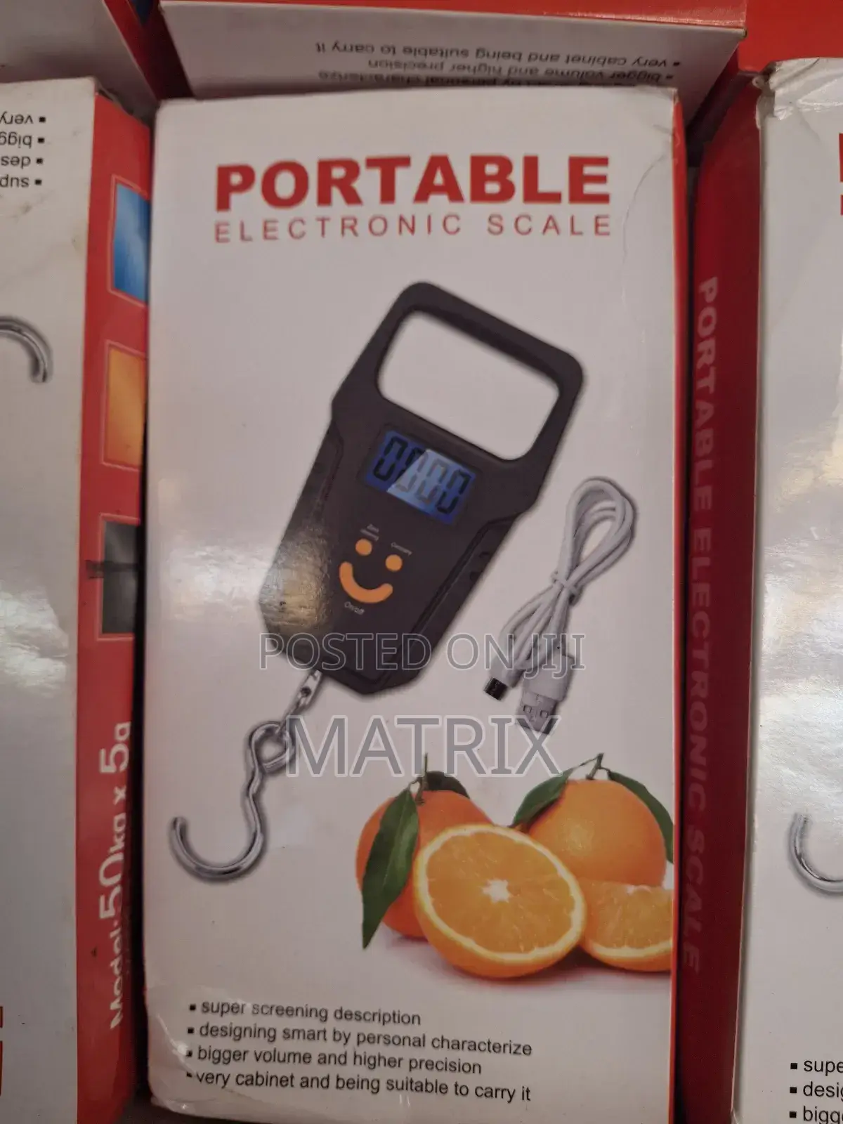 50kg Digital Portable Hanging Weight Luggage Scale