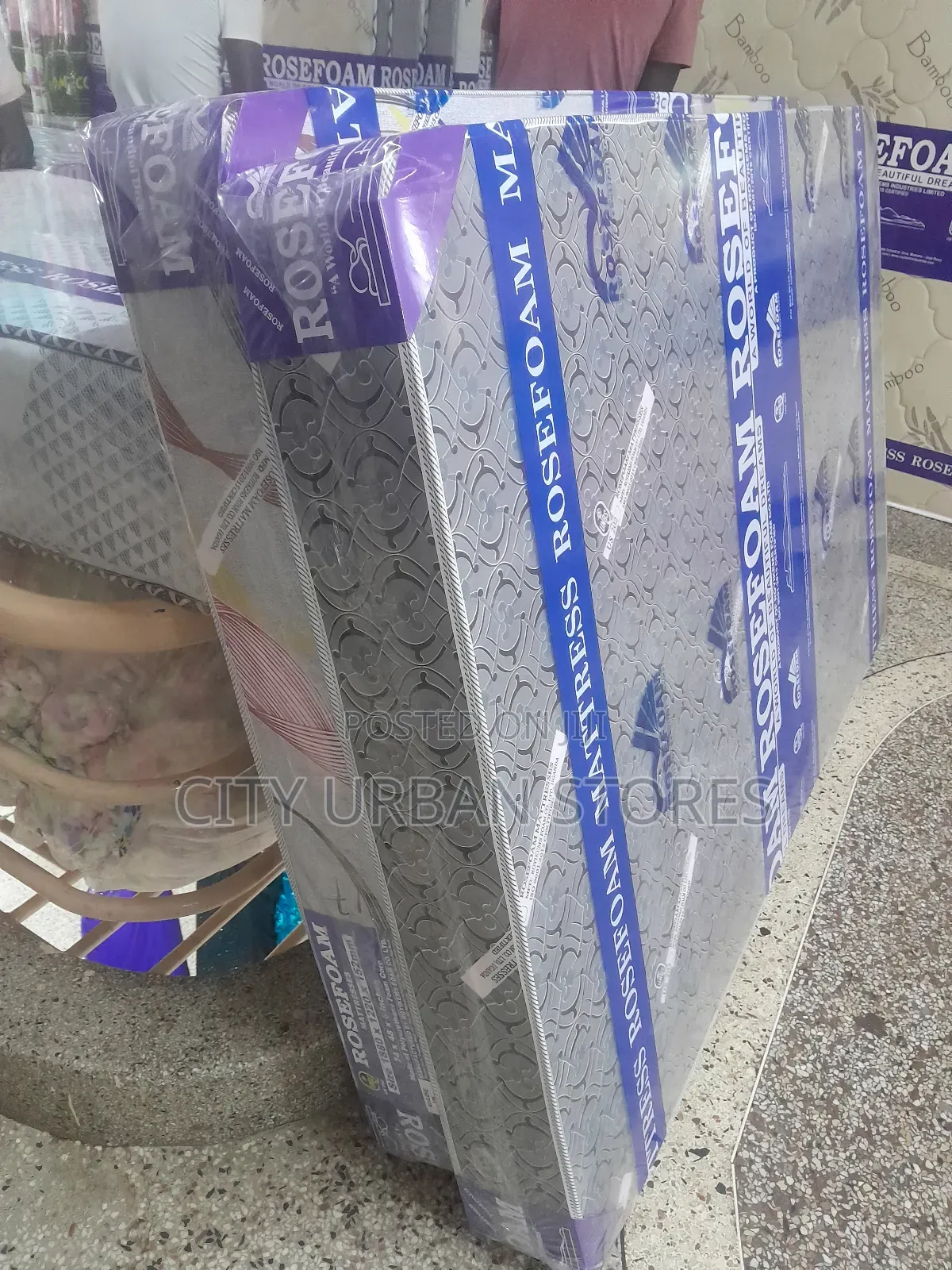 Rosefoam 5x6 Tape Edge Mattresses