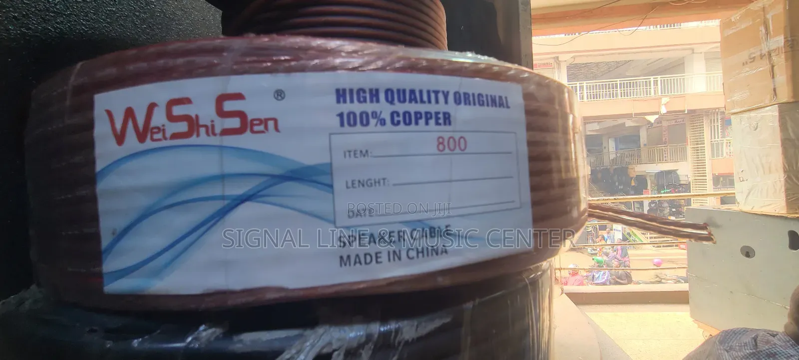 A Roll Of Speaker Cables/Wire 800 Size