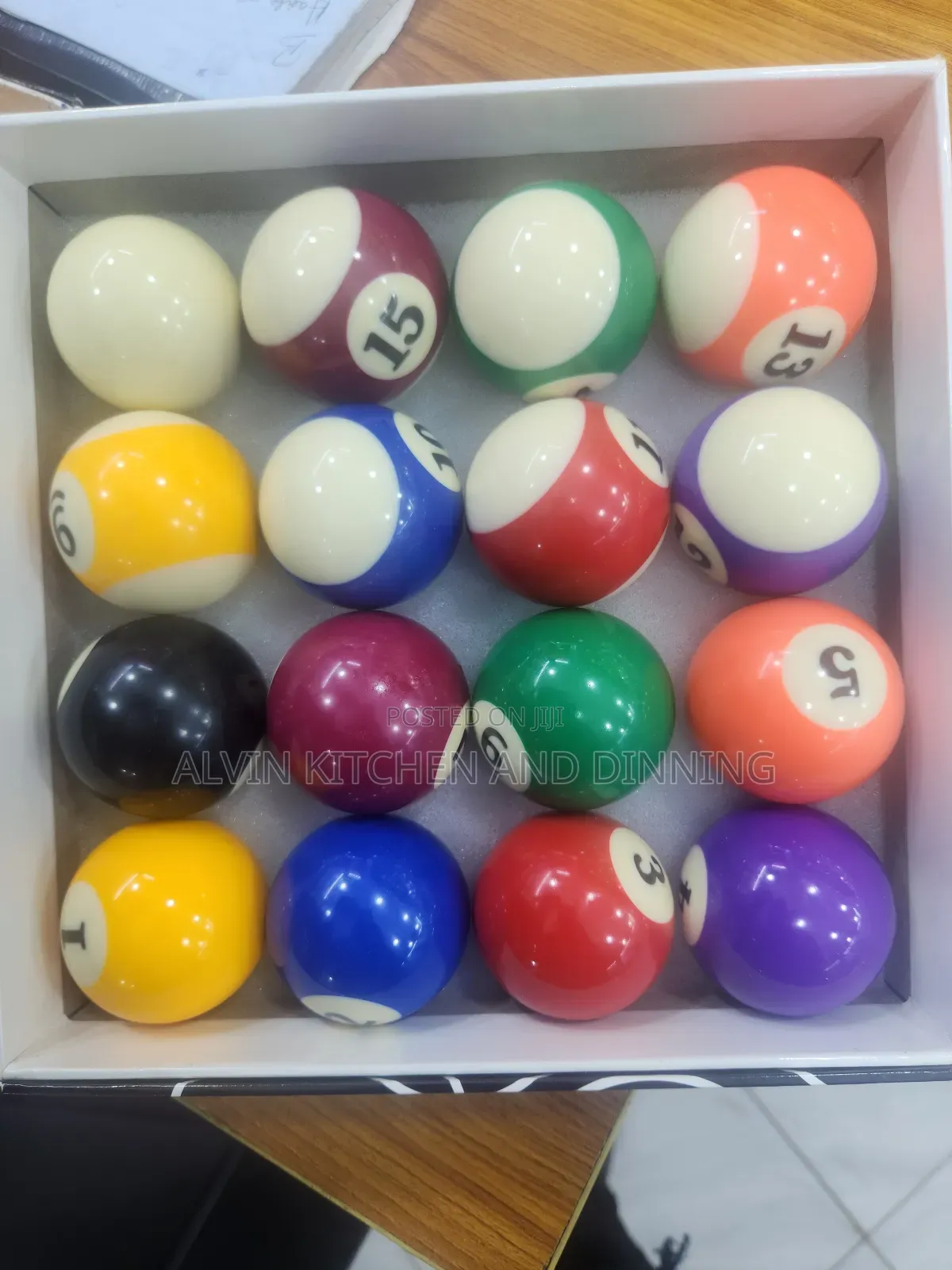 Pool Balls or Billiard Balls 16pieces