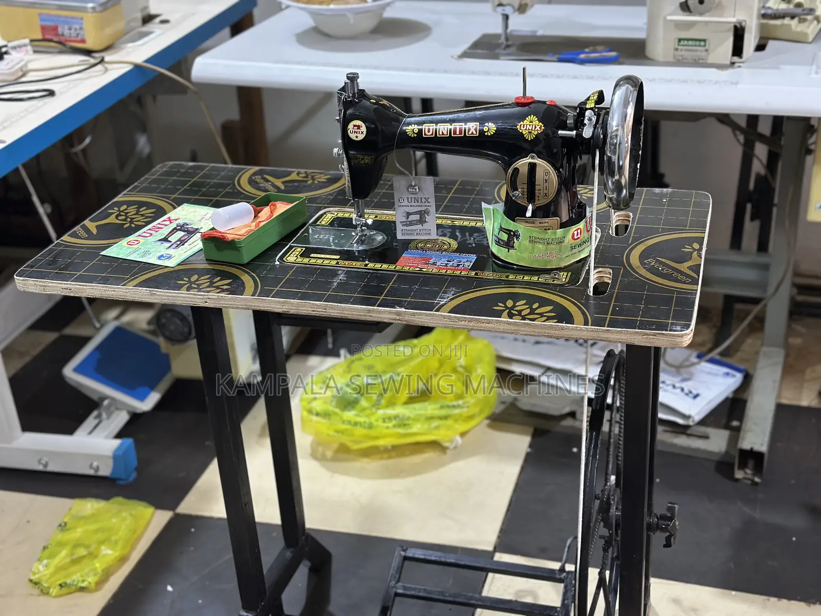 New Sewing Machine With Local Stand Product Made From India