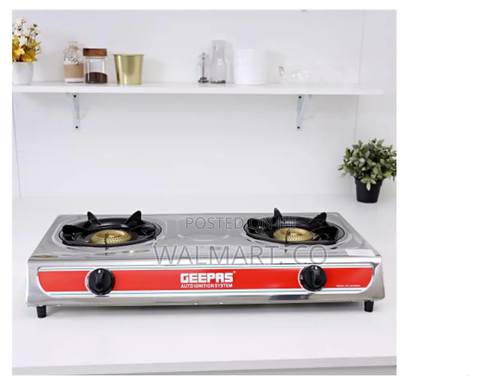 Stainless Steel Gas Stove With Automatic Ignition System