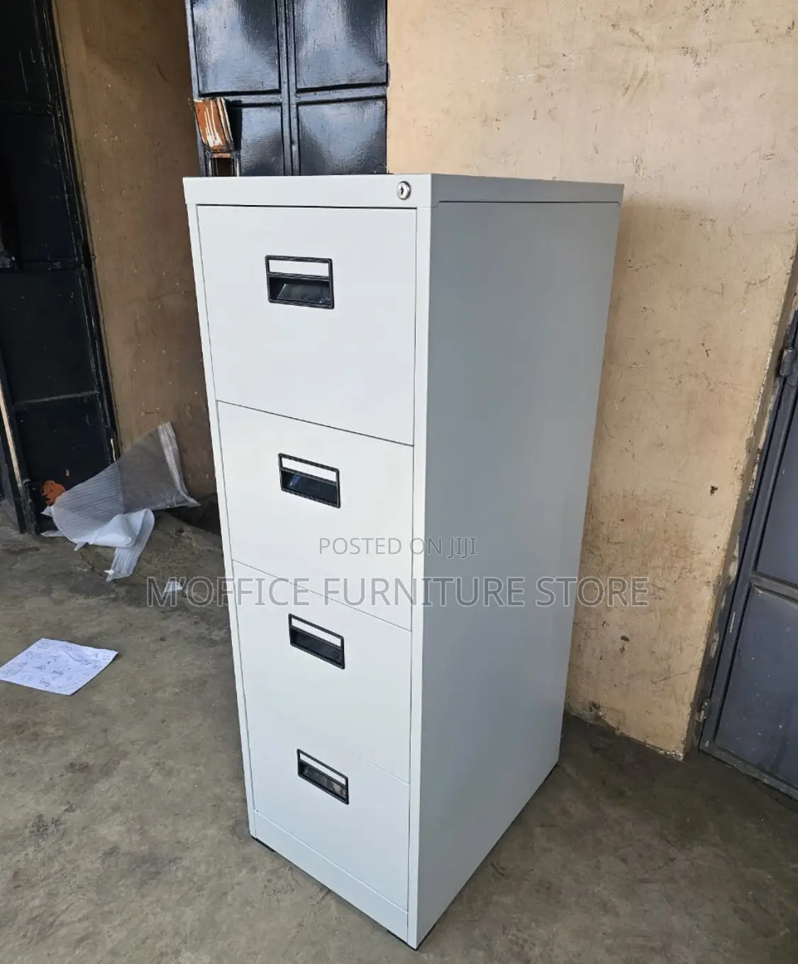 Central Lock 4- Drawers File Cabinet