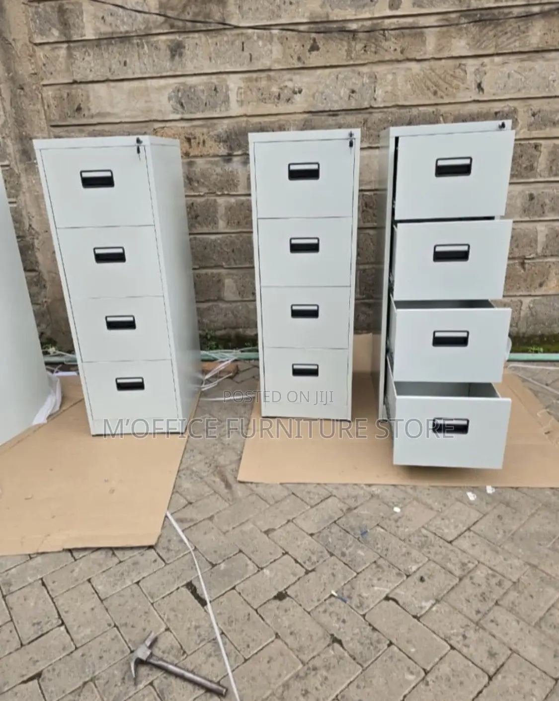 Black Handle File Cabinets