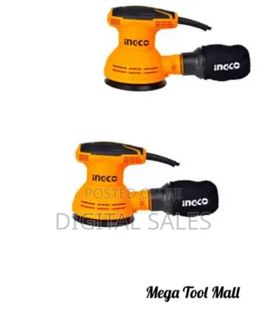 Ingco Rotary Sander:220-240v~50/60hz 320w - Black