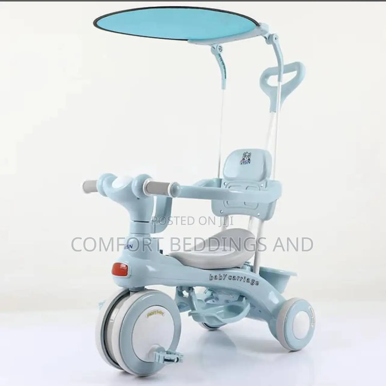 Baby Tricycle With Shade Blue