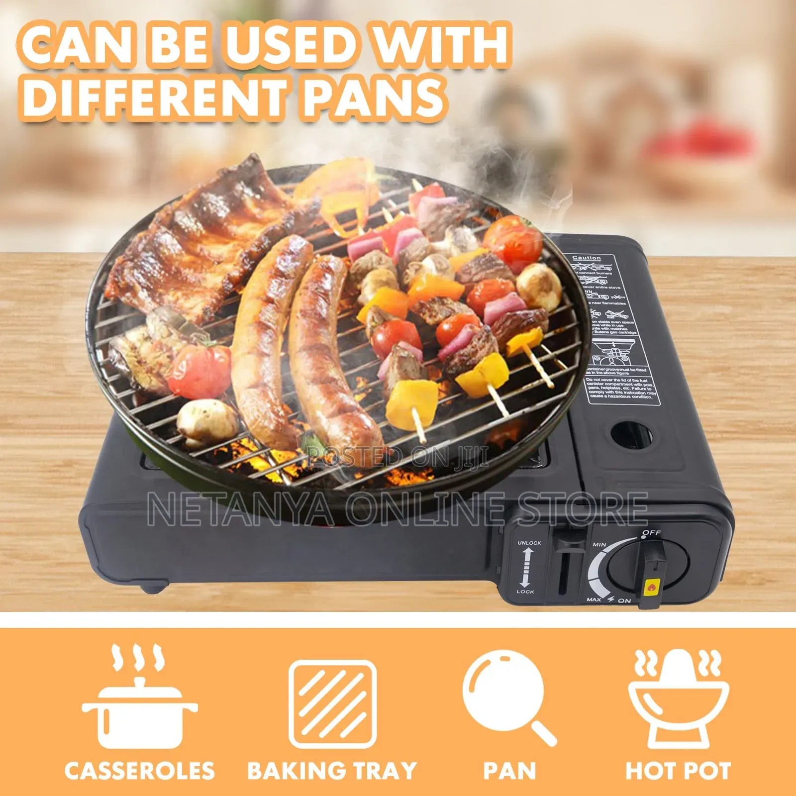 Portable Outdoor Gas Burner