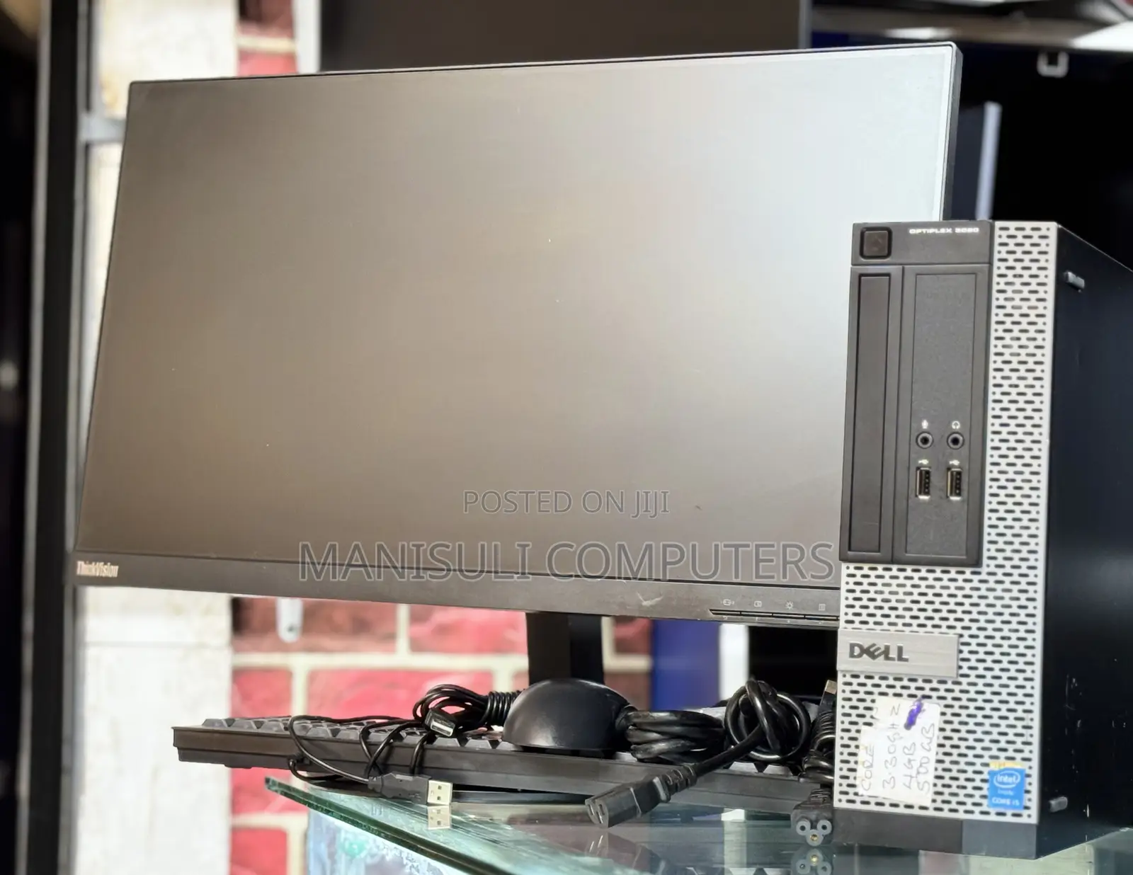 Desktop Computer Dell OptiPlex 3080 8GB Intel Core I5 HDD 500GB