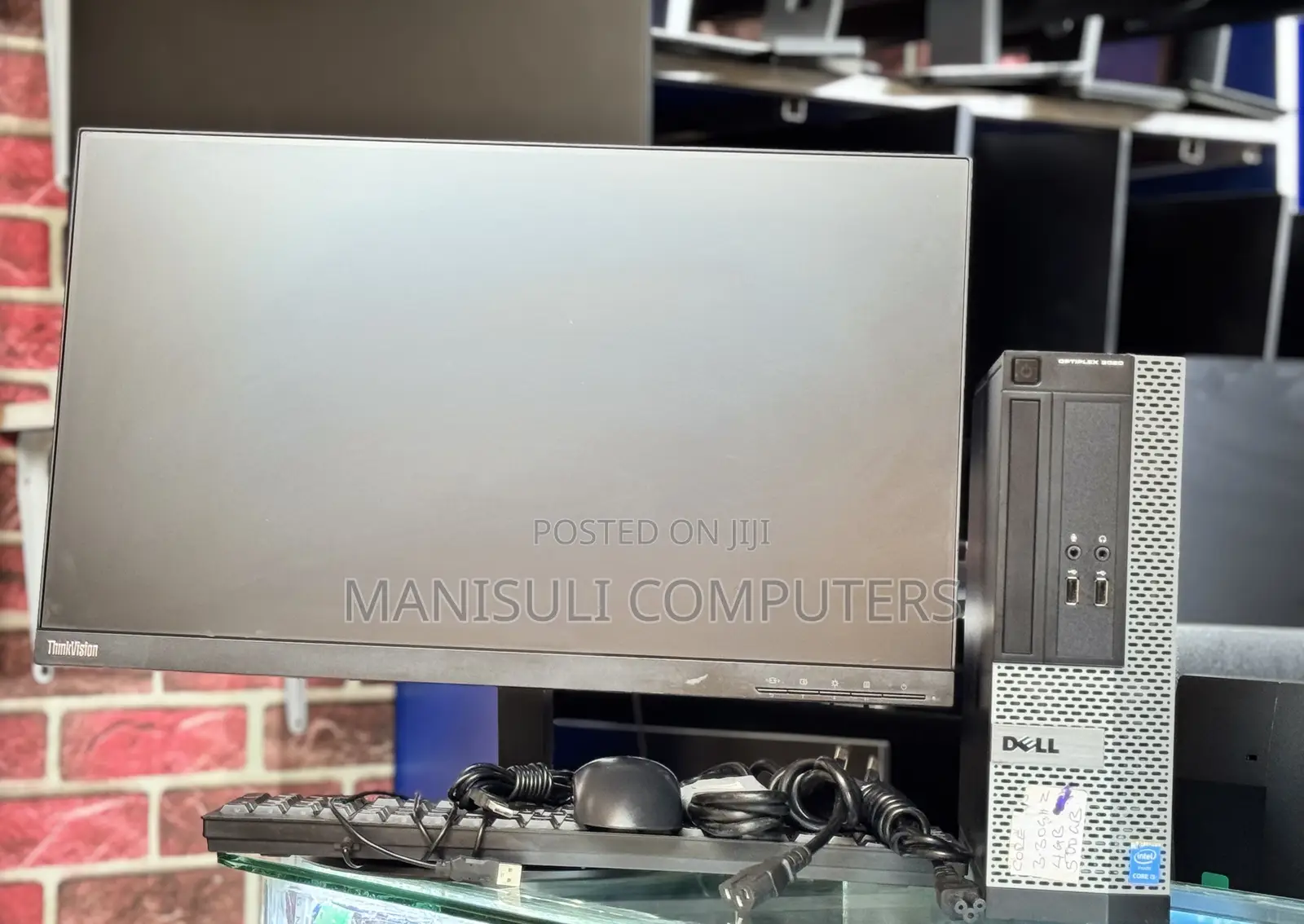 Desktop Computer Dell OptiPlex 3080 8GB Intel Core I5 HDD 500GB