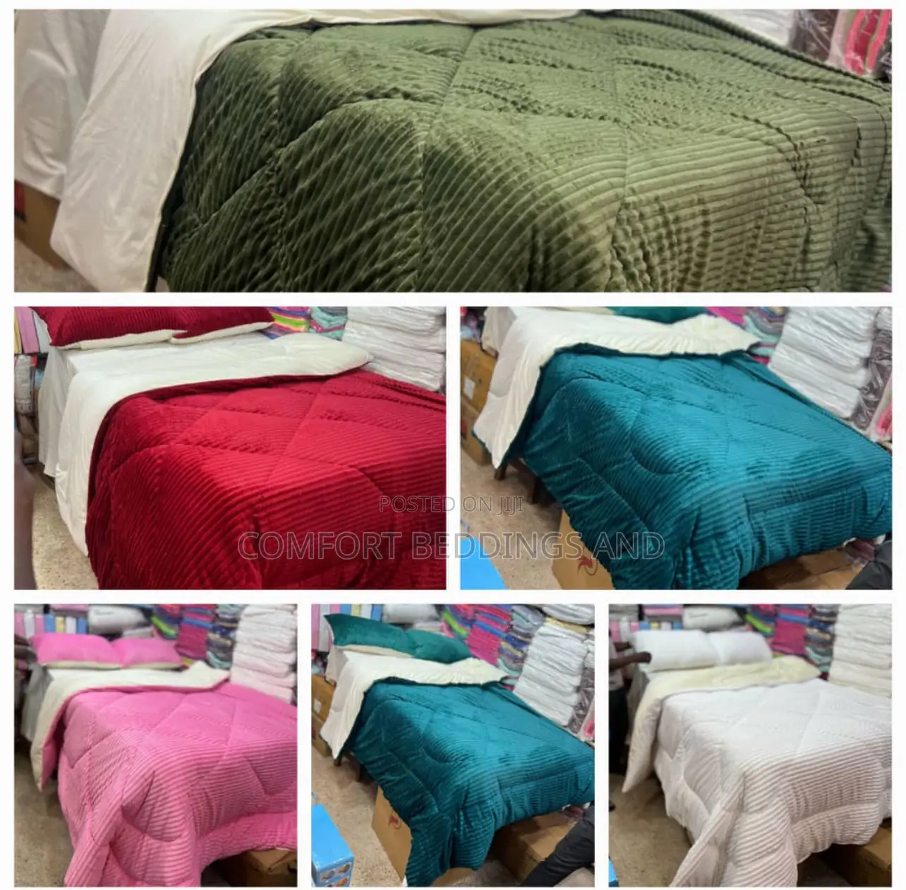 Coral Bedcover Set 6*6