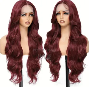 Burgundy Bodywave Hair Wig