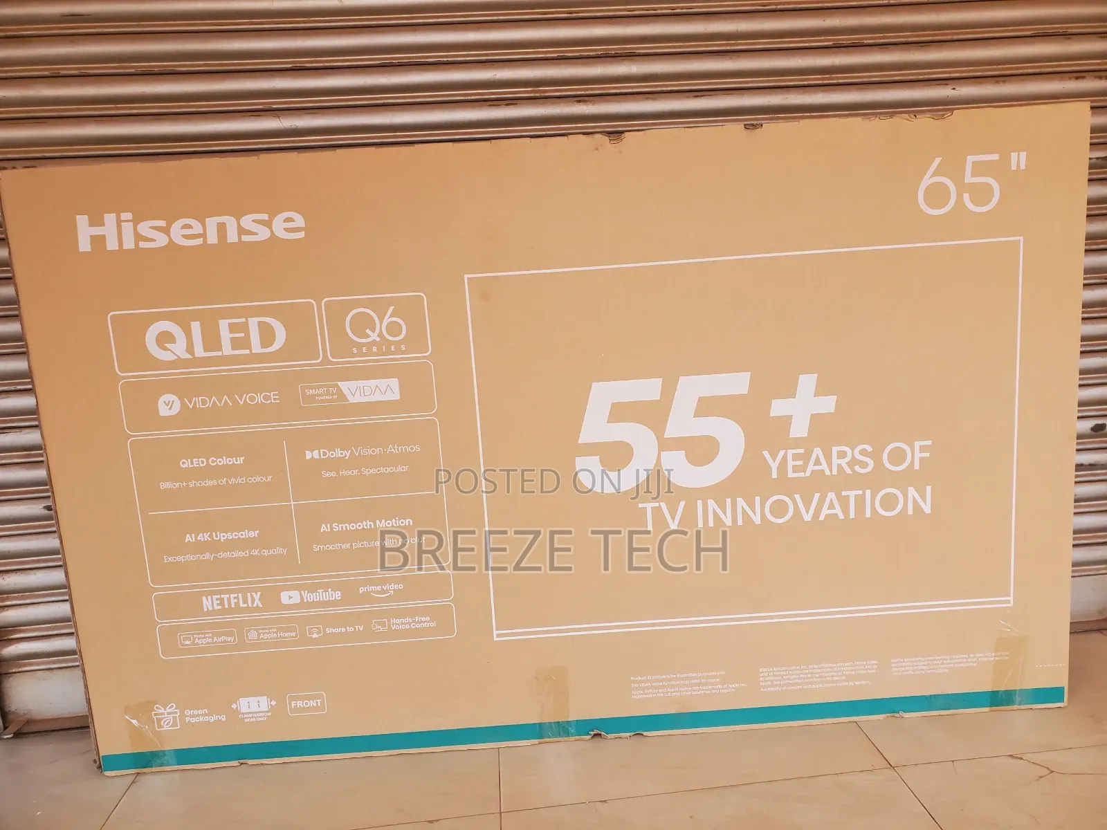 Qled Hisense Smart 65" Tv