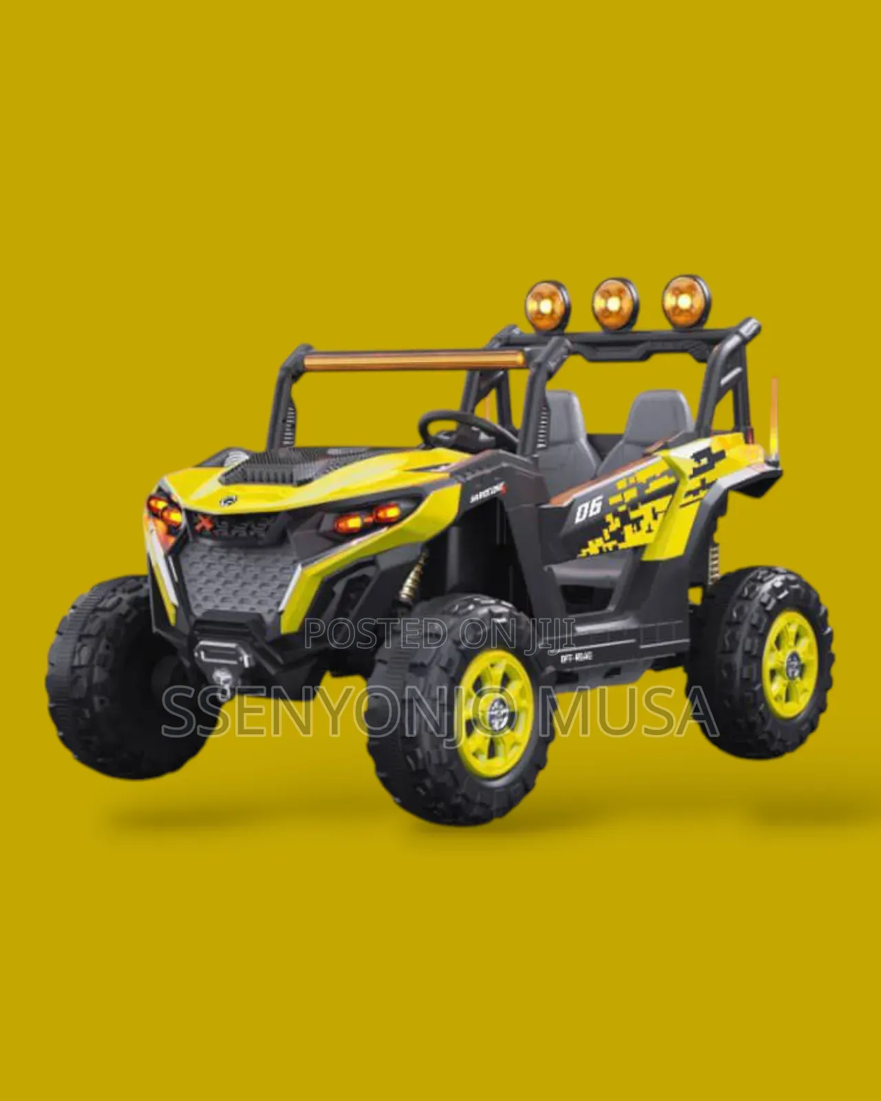 Toy Car Battery Operated Ride-on Jeep For Kids – Electric Car
