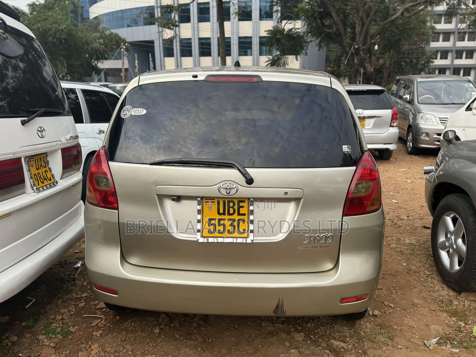 Toyota Corolla Spacio 2004 Gold