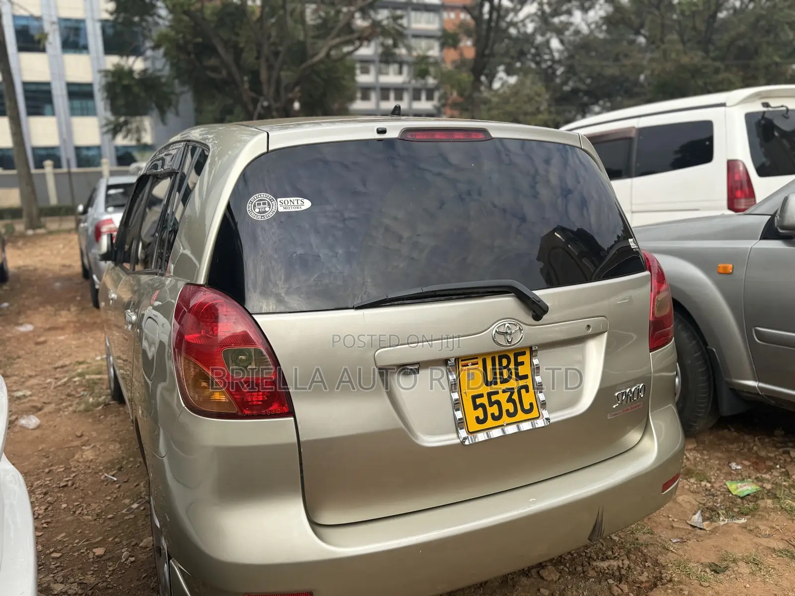 Toyota Corolla Spacio 2004 Gold