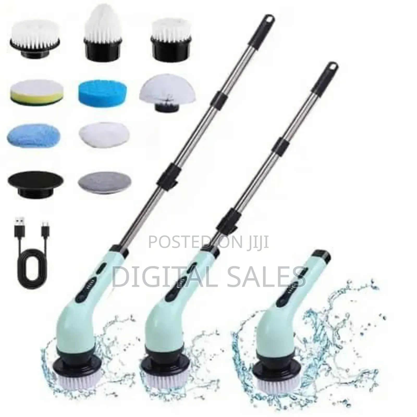 Pro 7 in 1 Electric Spin Scrubber
