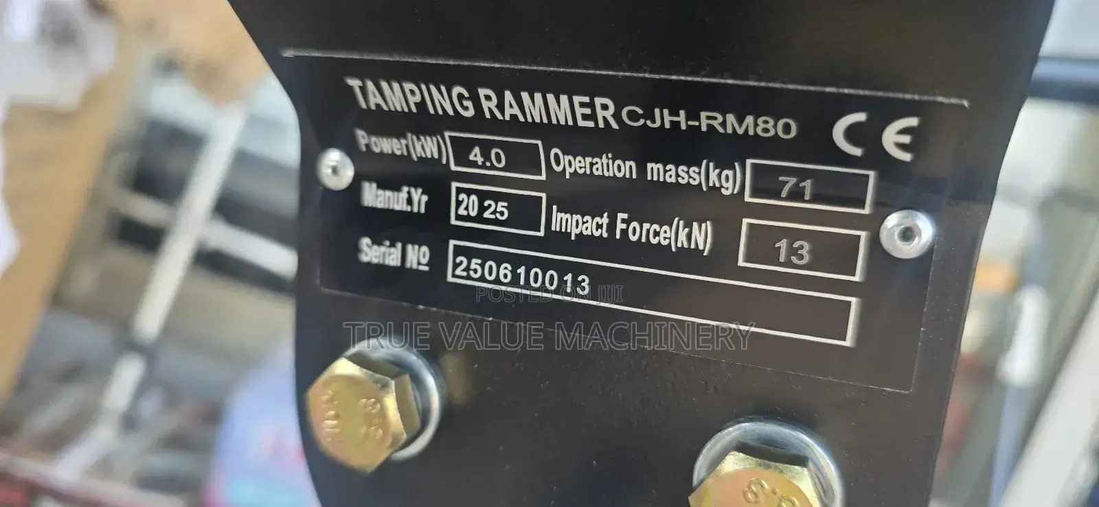 Tamping Compactor Honda Jumper