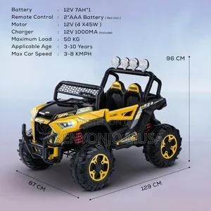 Toy Car Battery Operated Ride-on Jeep For Kids – Electric Car
