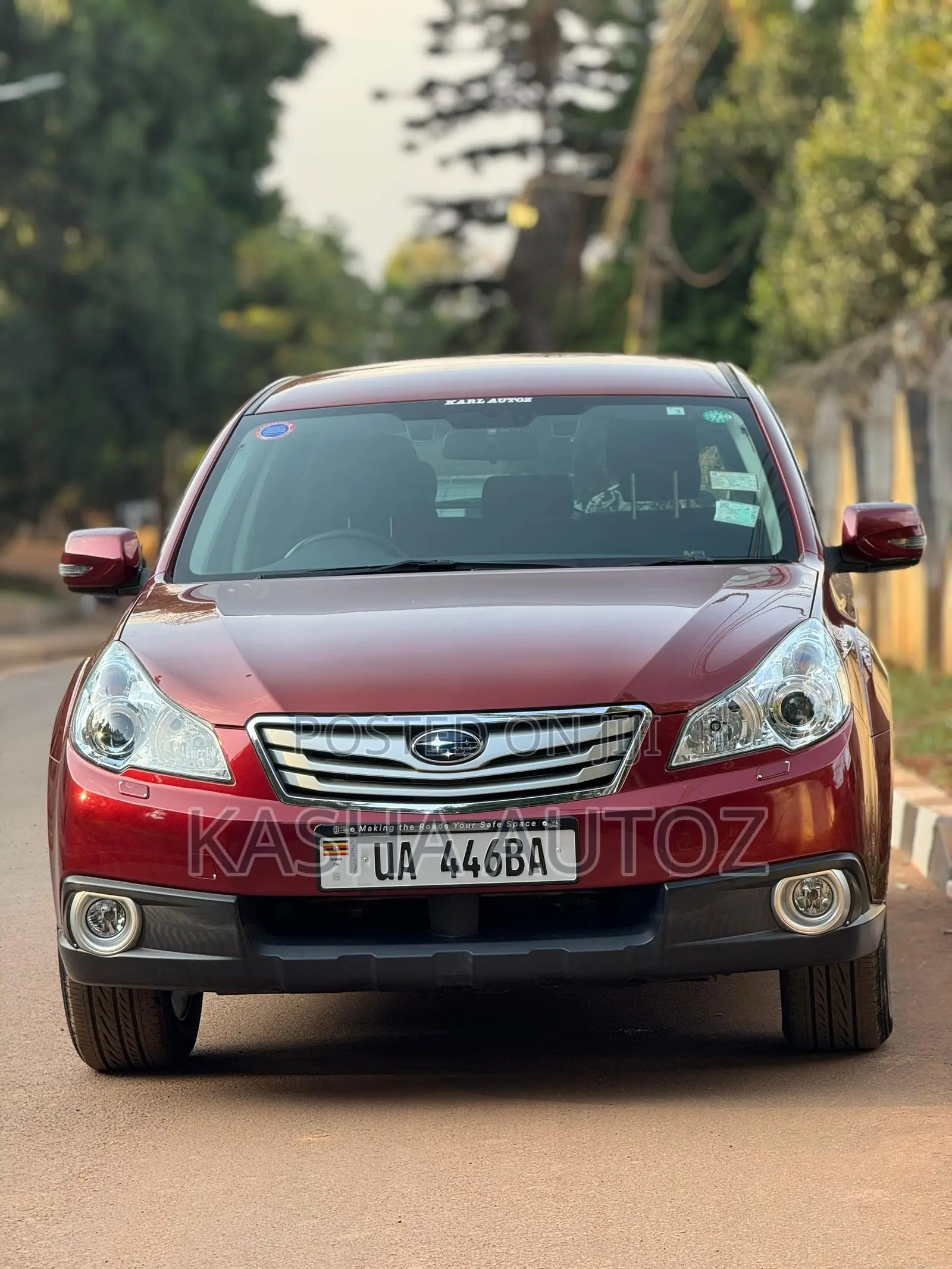 Subaru Outback 2011 Red