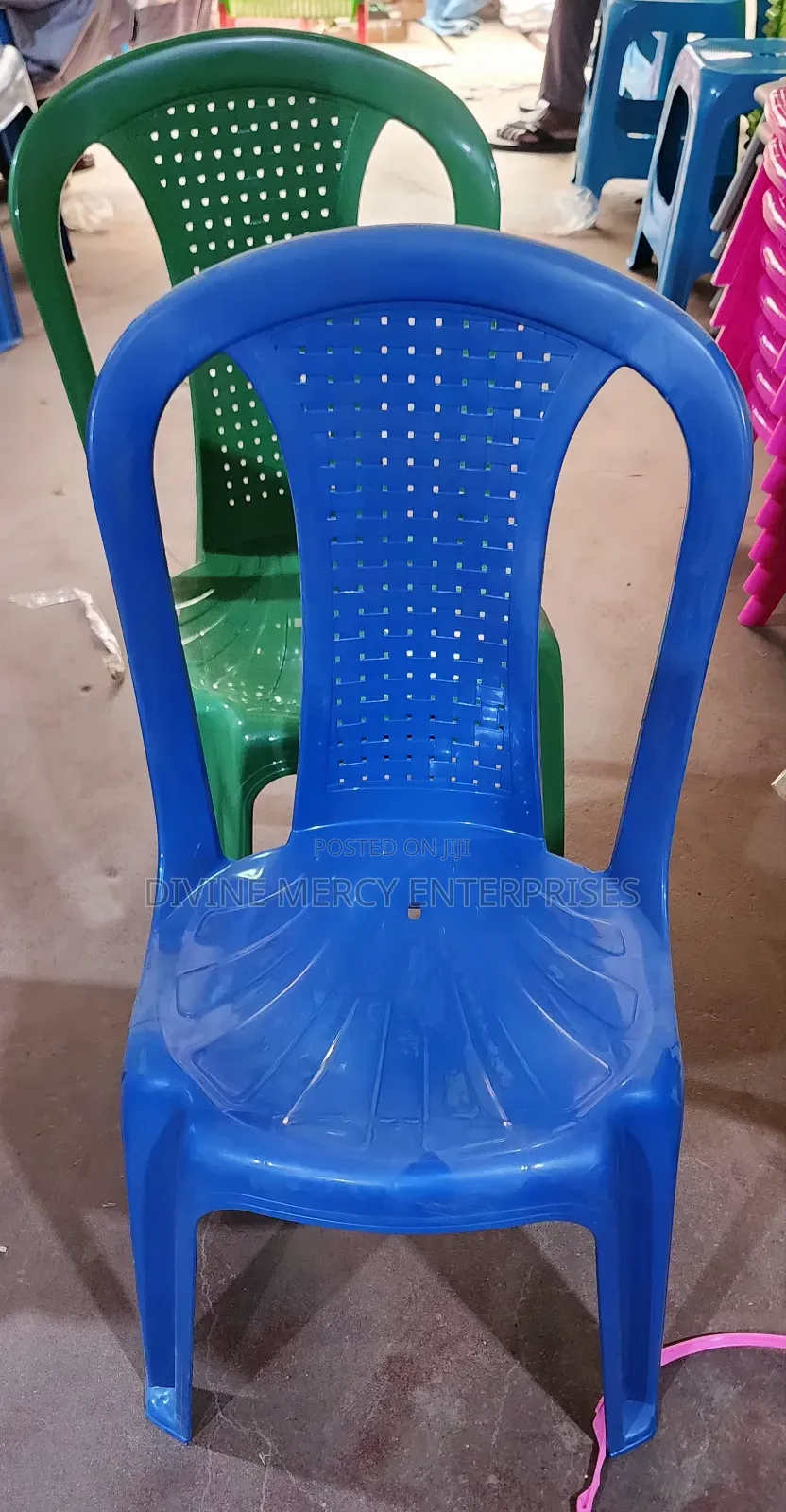 Long Back Armless Chair