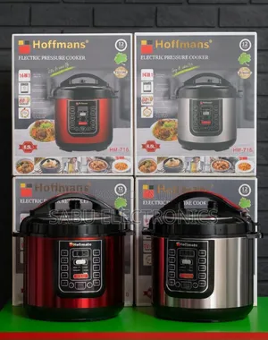 Hoffmans Electric Pressure Cooker – 6.5l (Hm-716)