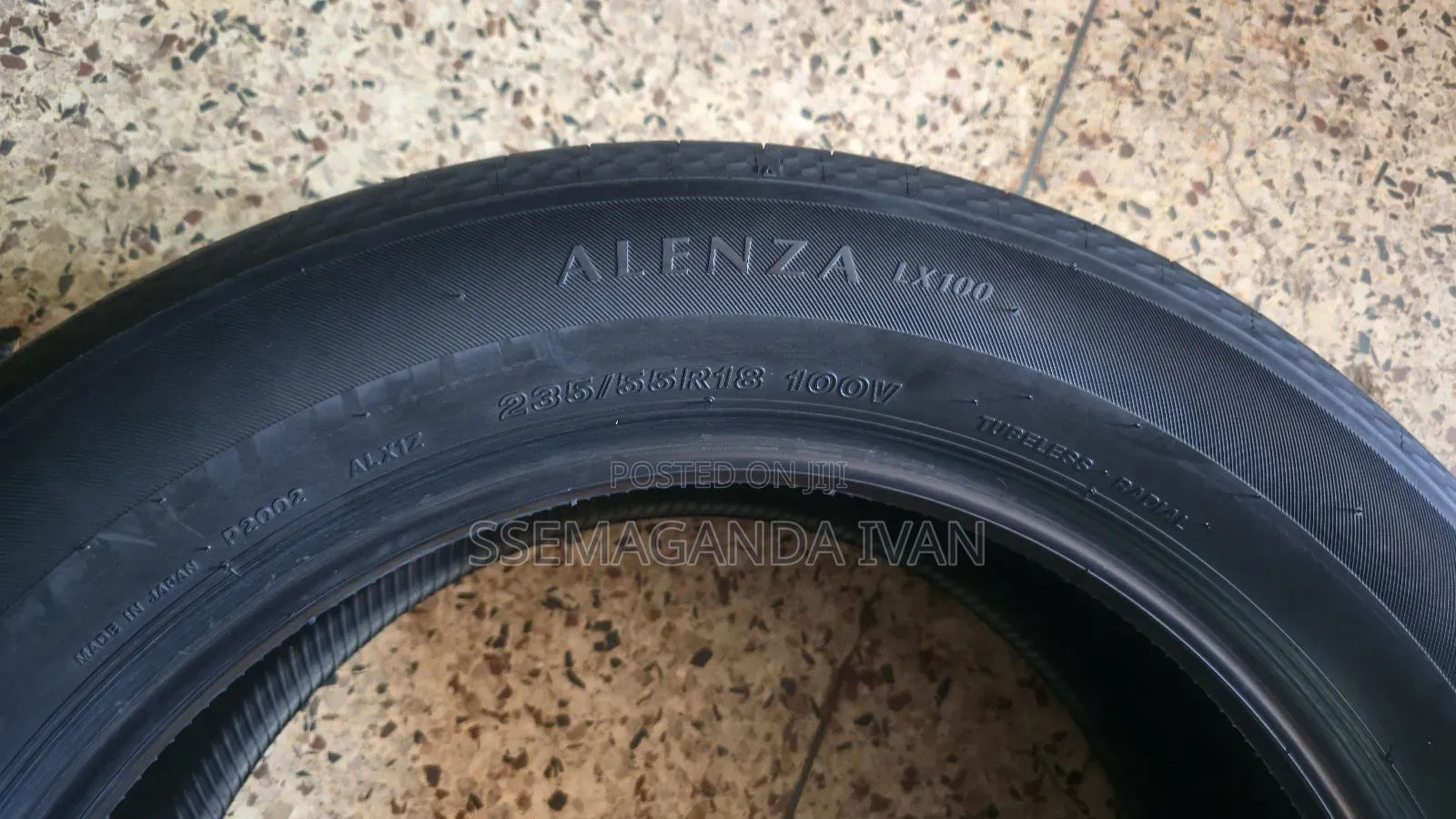 235/55r18 100v Alenza Bridgestone Foreign Used