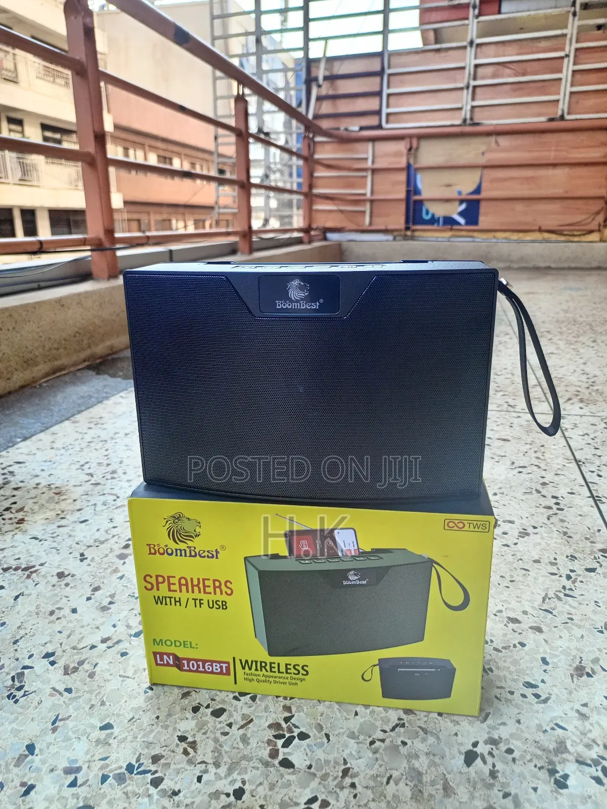 Boombest Ln-1016bt Wireless Bluetooth Speaker.