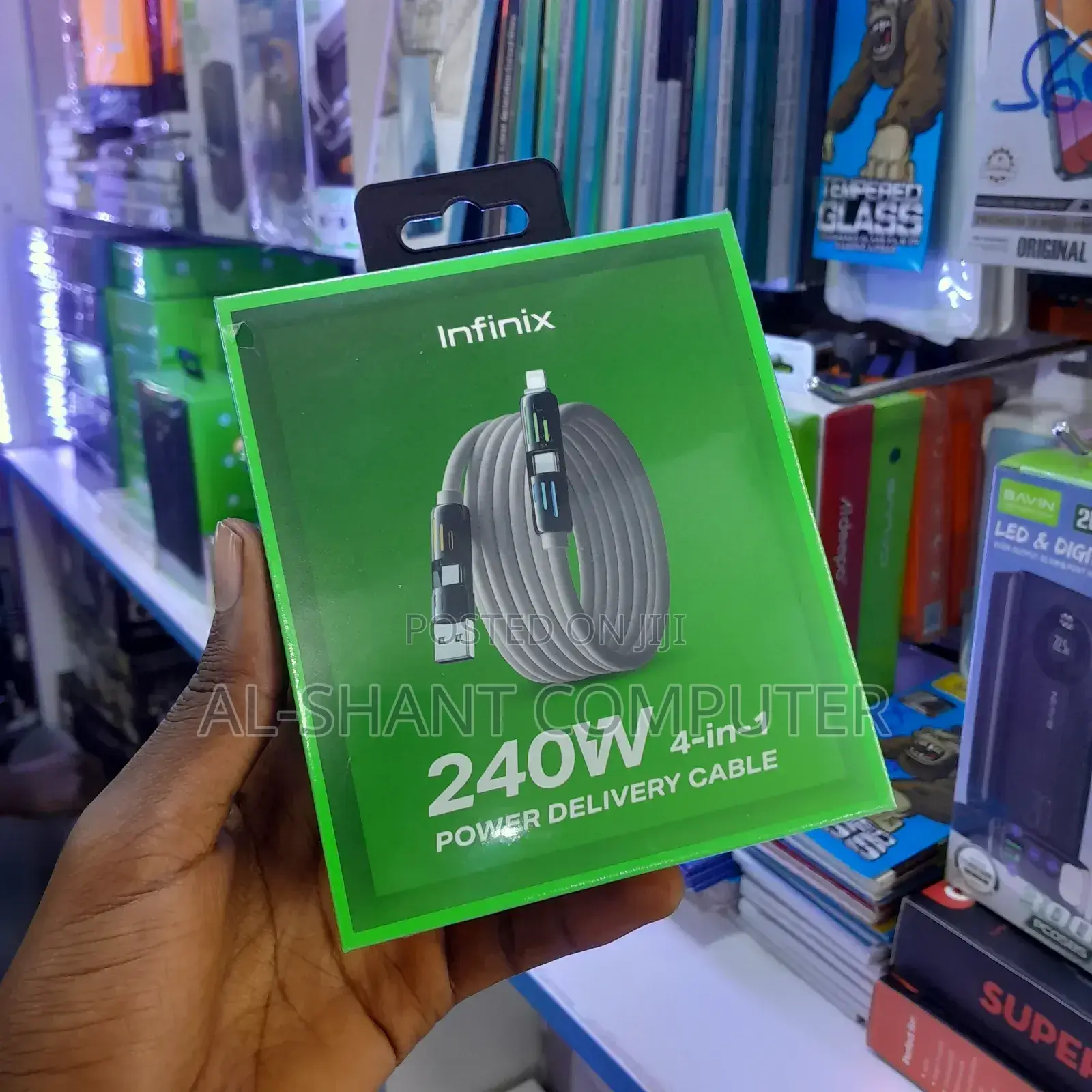 Infinix 240w 4in1 Power Delivery Cable