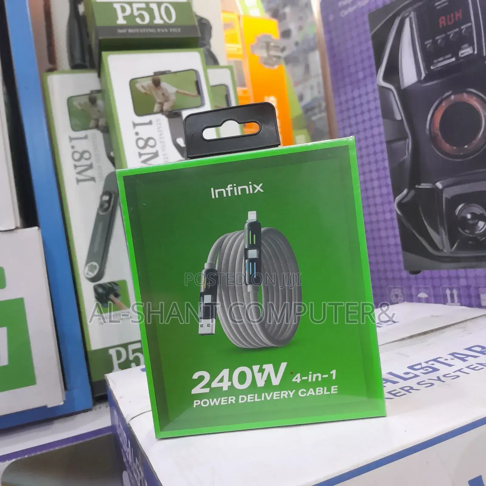 Infinix 240w 4in1 Power Delivery Cable
