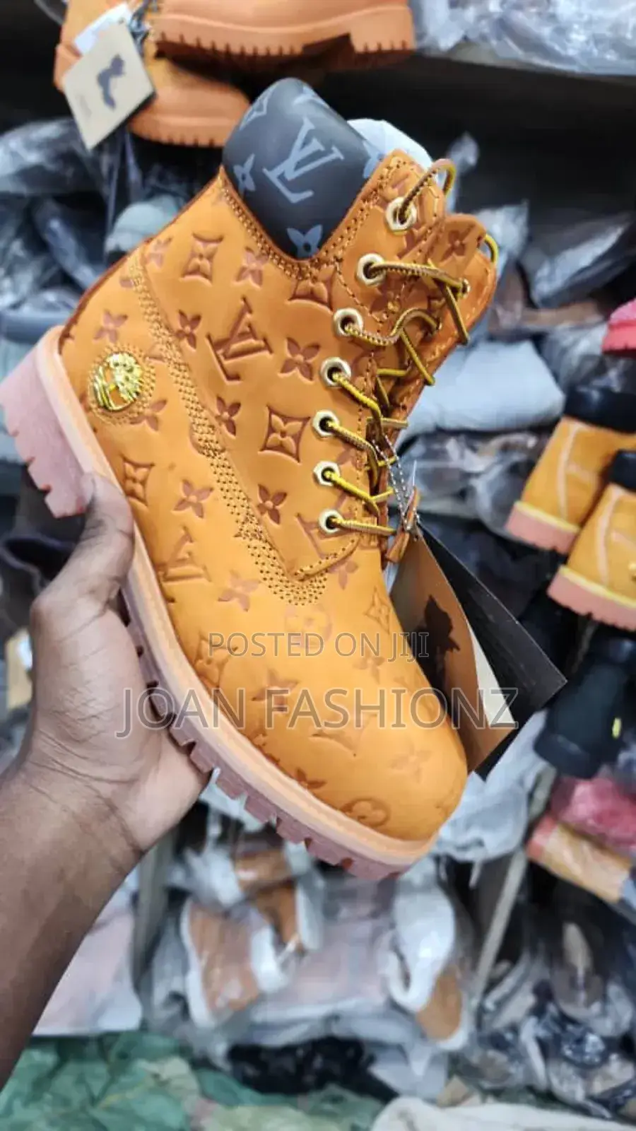 Original Timberland Louis Vuitton Yellow Boots